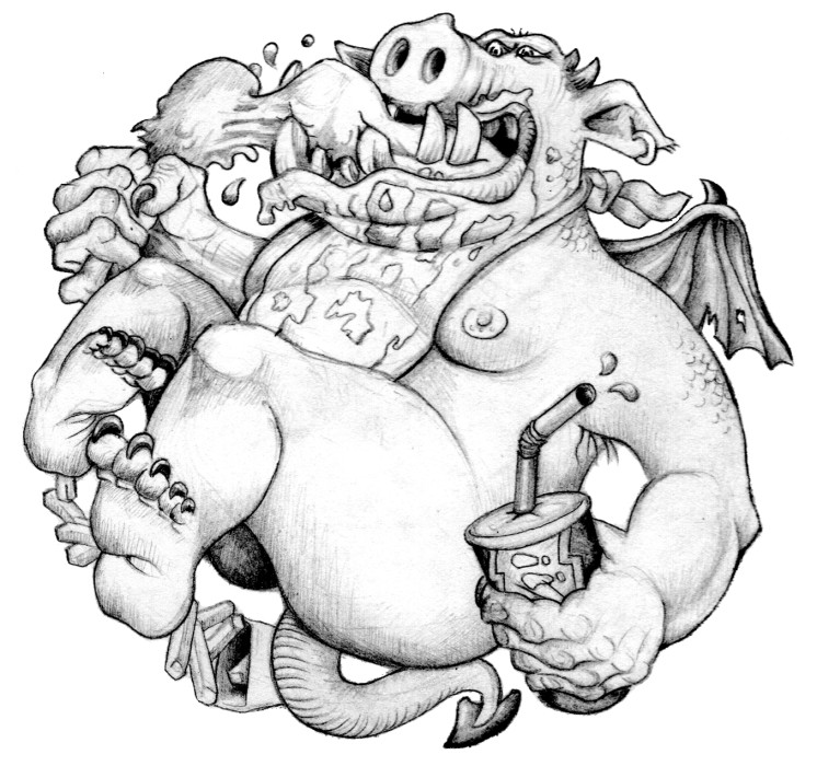 Beelzebub, Demon Prince of Gluttony.